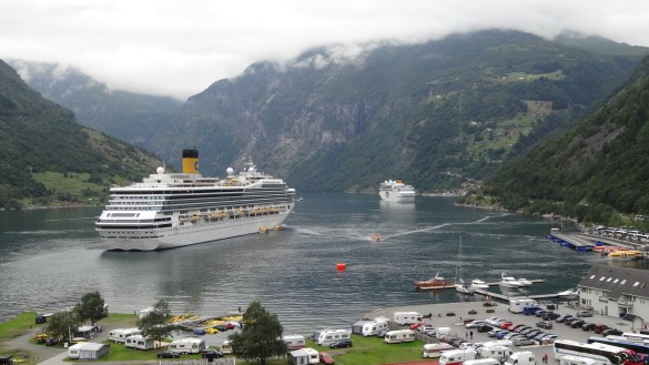 Geiranger bateau Costa
