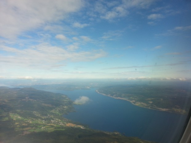 Oslo Norvège du ciel